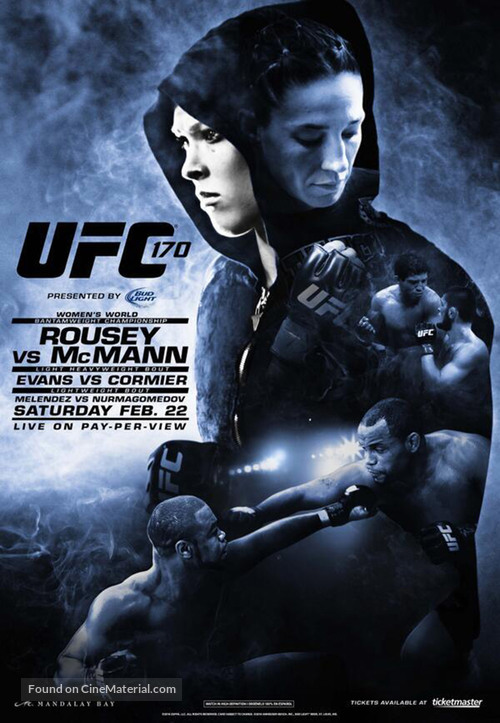 UFC 170: Rousey vs. McMann - Movie Poster
