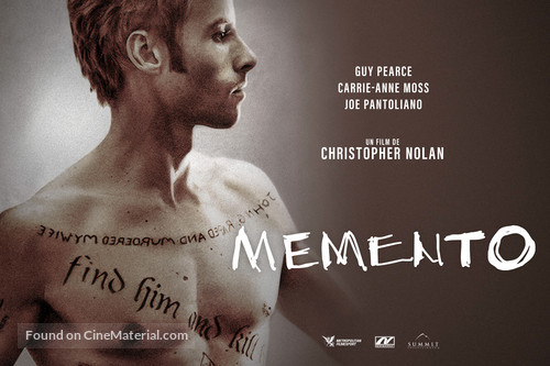 Memento - French Movie Poster