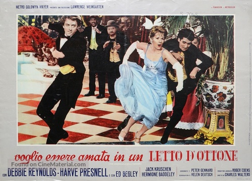 The Unsinkable Molly Brown - Italian poster