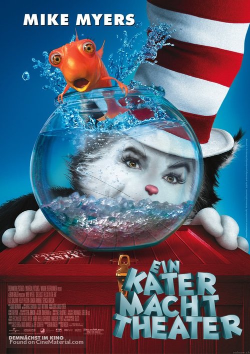 The Cat in the Hat - German Movie Poster