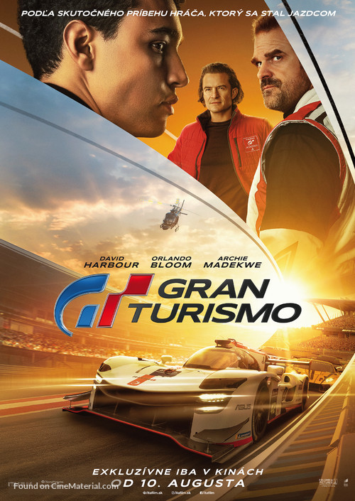 Gran Turismo - Slovak Movie Poster