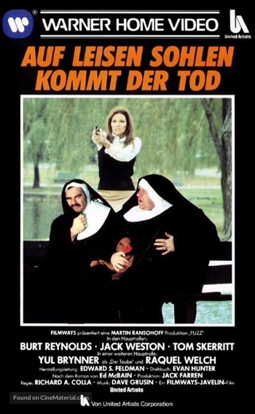 Fuzz - German VHS movie cover