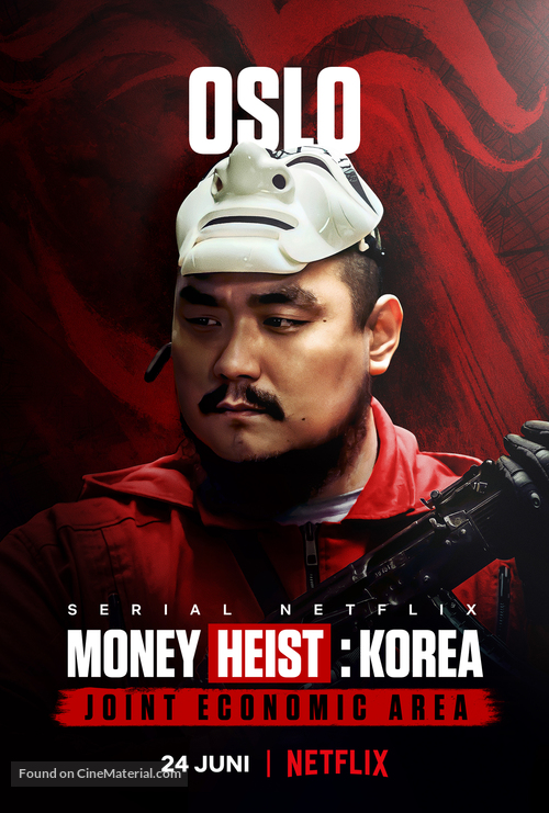 &quot;Money Heist: Korea - Joint Economic Area&quot; - Indonesian Movie Poster