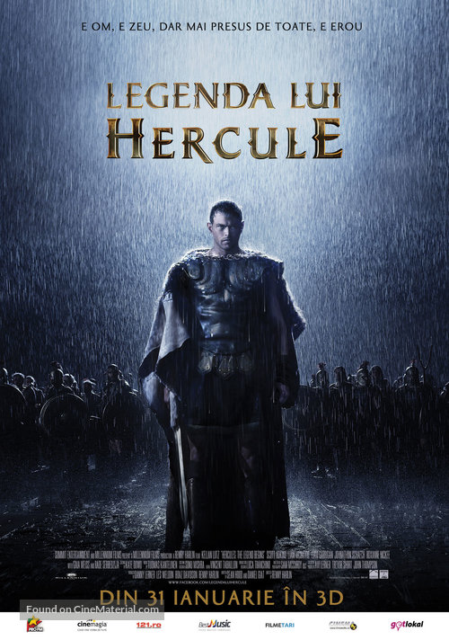 The Legend of Hercules - Romanian Movie Poster