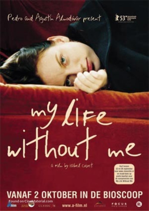 My Life Without Me - Dutch Movie Poster