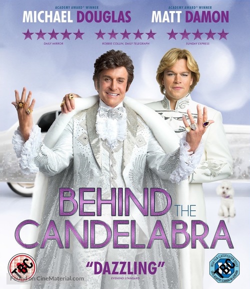 Behind the Candelabra - British Movie Cover