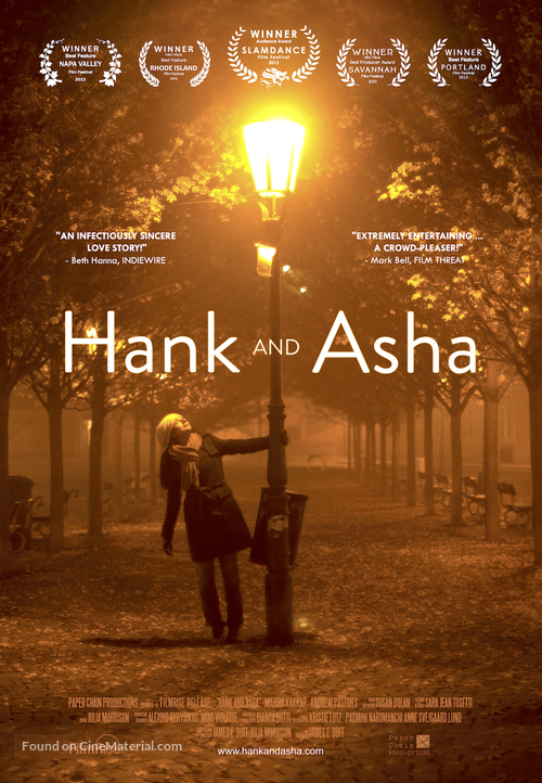 Hank and Asha - Movie Poster