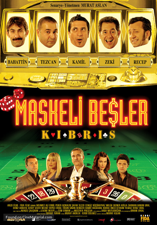 Maskeli besler kibris - Turkish Movie Poster