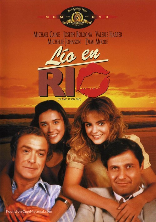 Blame It on Rio - Spanish DVD movie cover