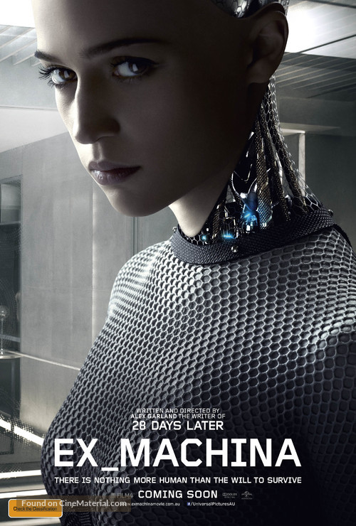 Ex Machina - Australian Movie Poster