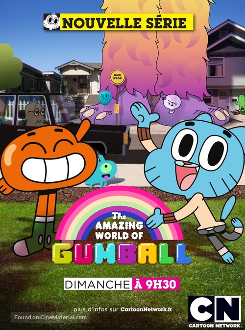 &quot;The Amazing World of Gumball&quot; - French Movie Poster