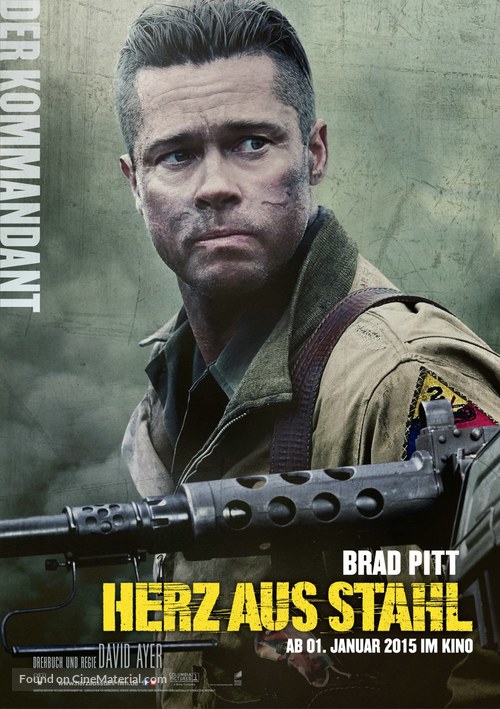 Fury - German Movie Poster