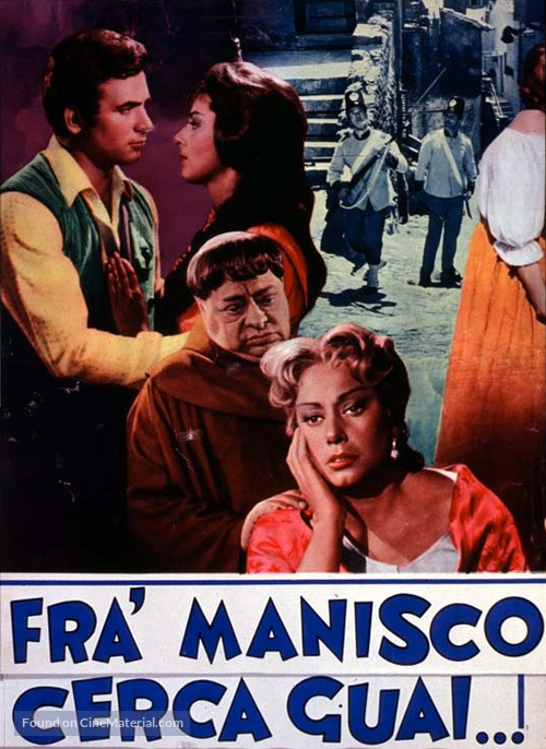 Fra&#039; Manisco cerca guai - Italian Movie Poster
