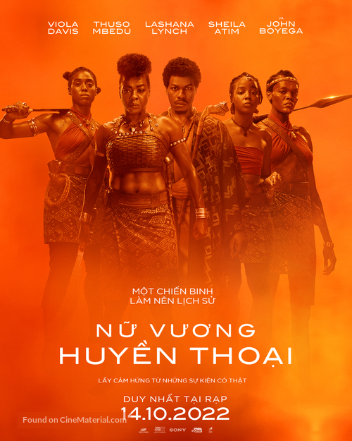 The Woman King - Vietnamese Movie Poster