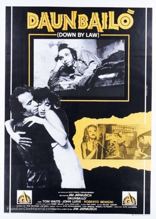 Down by Law - Italian Movie Poster