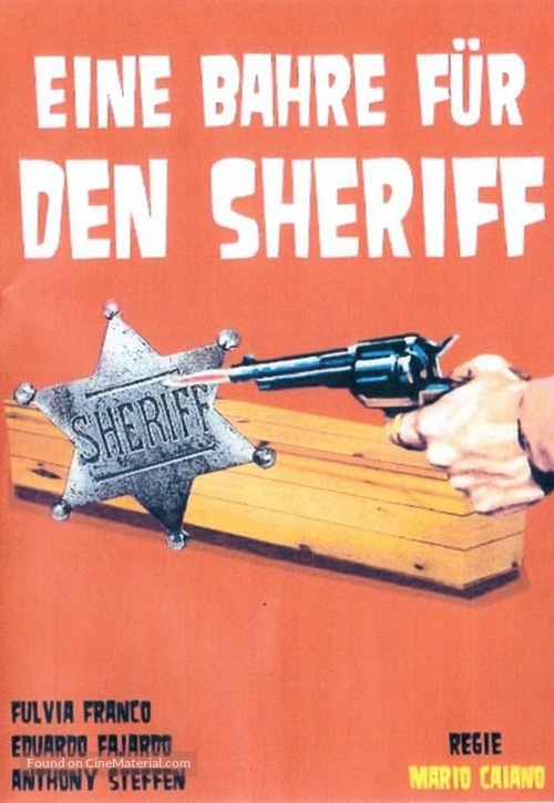 Una bara per lo sceriffo - German DVD movie cover