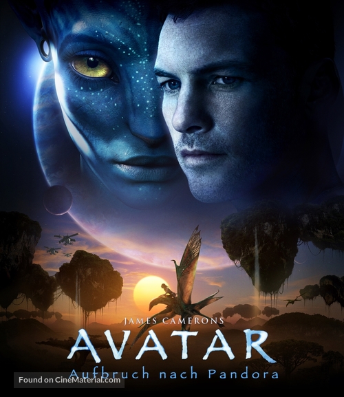 Avatar - German Blu-Ray movie cover