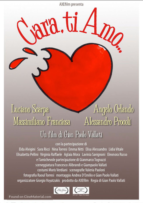 Cara, ti amo... - Italian Movie Poster