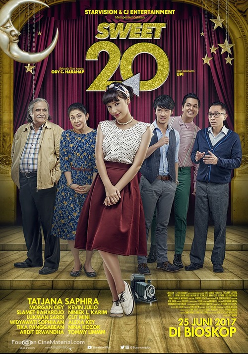 Sweet 20 Aka Miss Granny - Indonesian Movie Poster