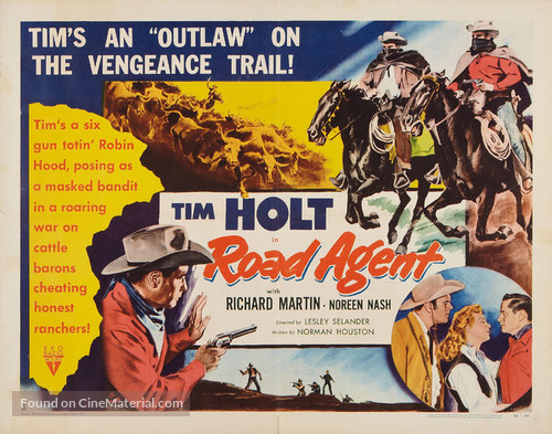 Road Agent - Movie Poster