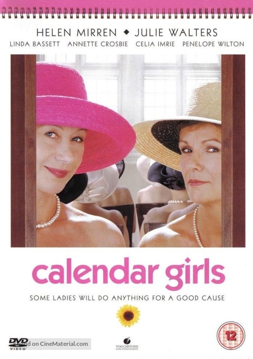 Calendar Girls - British DVD movie cover