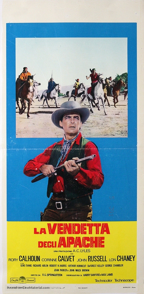 Apache Uprising - Italian Movie Poster