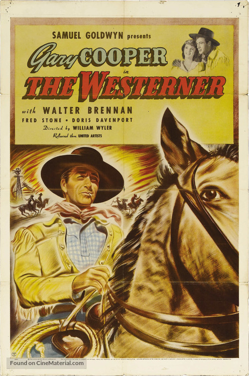 The Westerner - Movie Poster