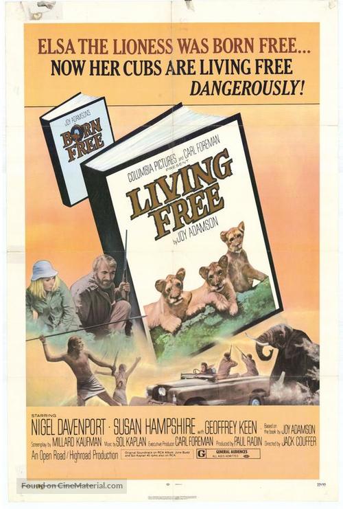 Living Free - Movie Poster