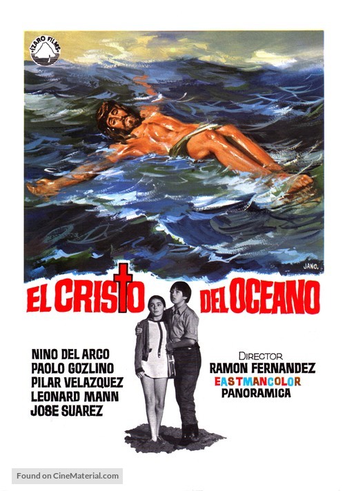 El Cristo del Oc&eacute;ano - Spanish Movie Poster
