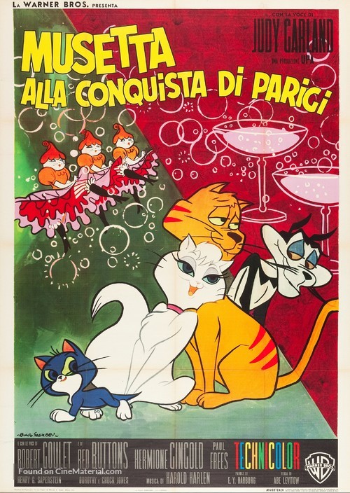 Gay Purr-ee - Italian Movie Poster