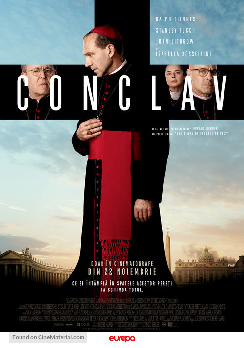 Conclave - Romanian Movie Poster