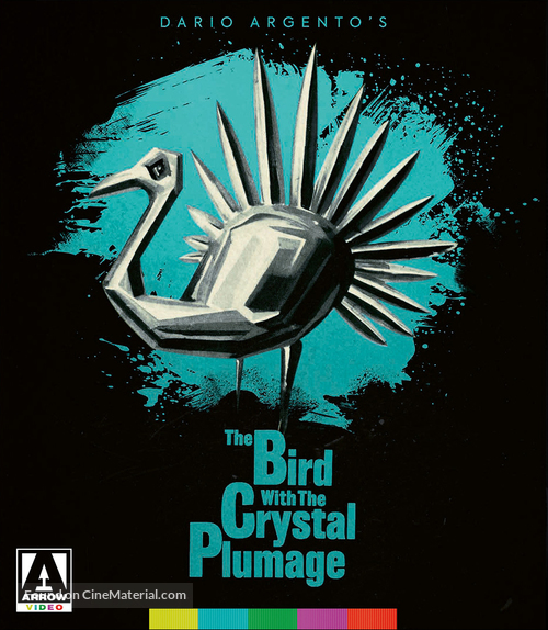 L&#039;uccello dalle piume di cristallo - British Blu-Ray movie cover