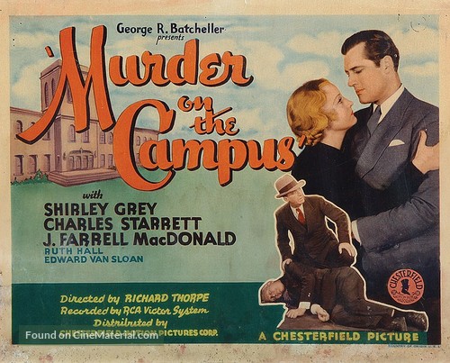 Murder on the Campus - Movie Poster