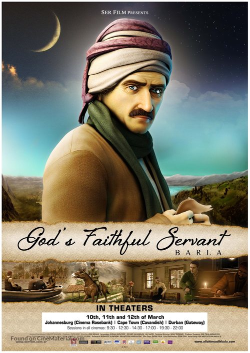 God&#039;s Faithful Servant: Barla - South African Movie Poster