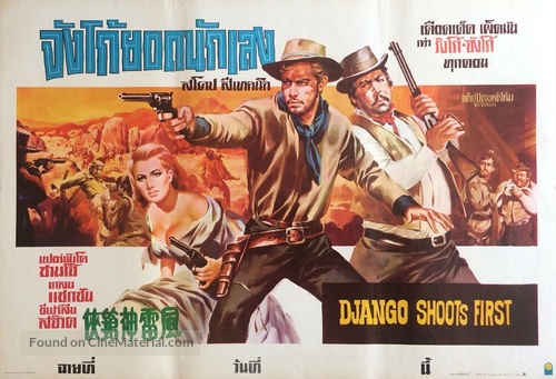 Django spara per primo - Thai Movie Poster