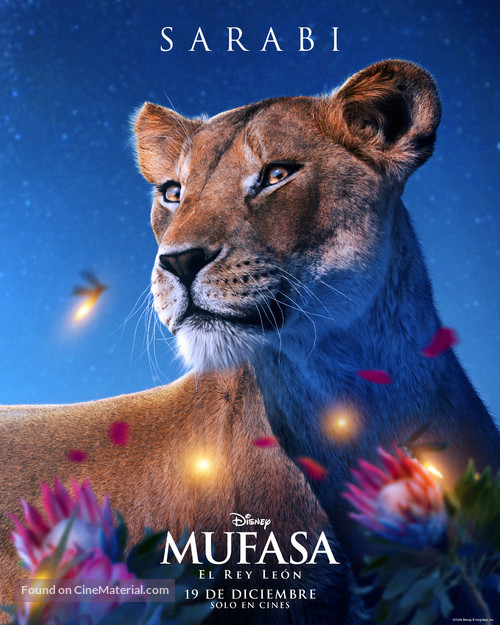 Mufasa: The Lion King - Mexican Movie Poster