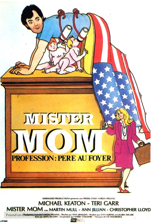 Mr. Mom - French Movie Poster