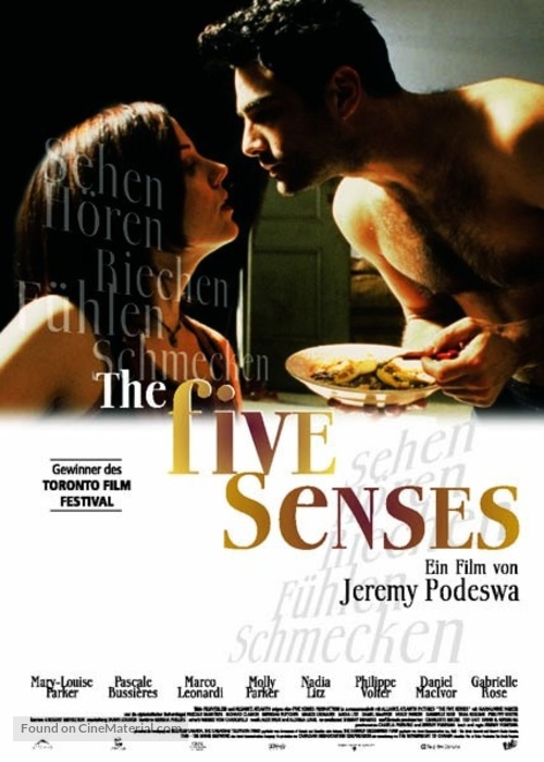 The Five Senses - German poster