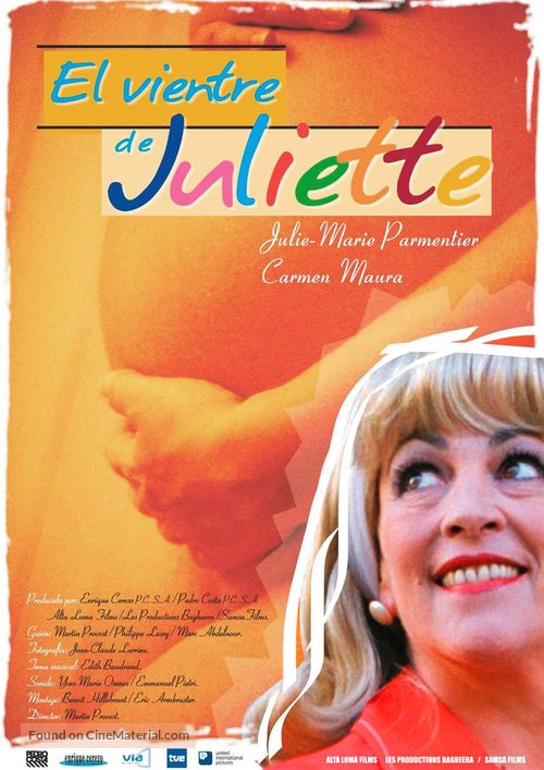 Ventre de Juliette, Le - Spanish Movie Poster