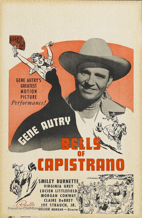 Bells of Capistrano - Movie Poster