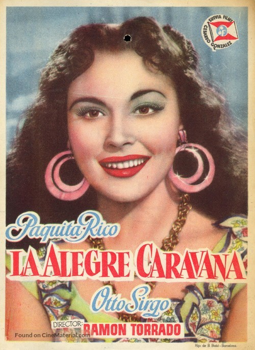 La alegre caravana - Spanish Movie Poster