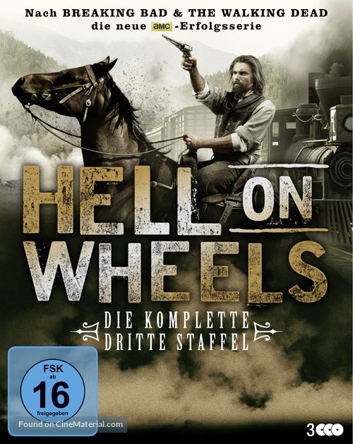 &quot;Hell on Wheels&quot; - German Blu-Ray movie cover