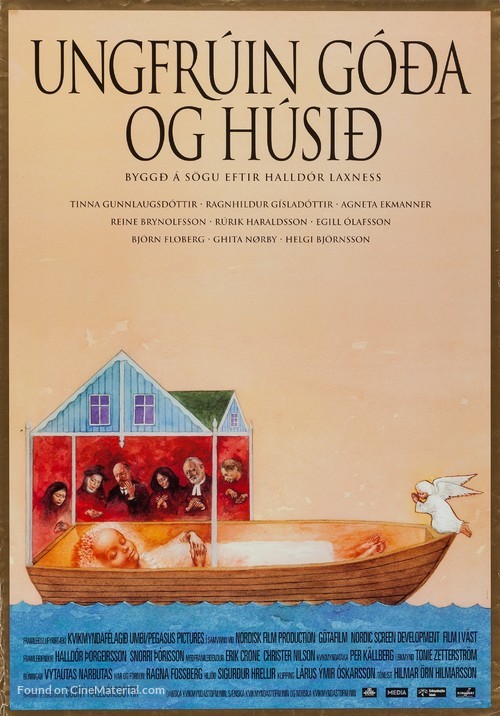 Ungfr&uacute;in g&oacute;&eth;a og h&uacute;si&eth; - Icelandic Movie Poster