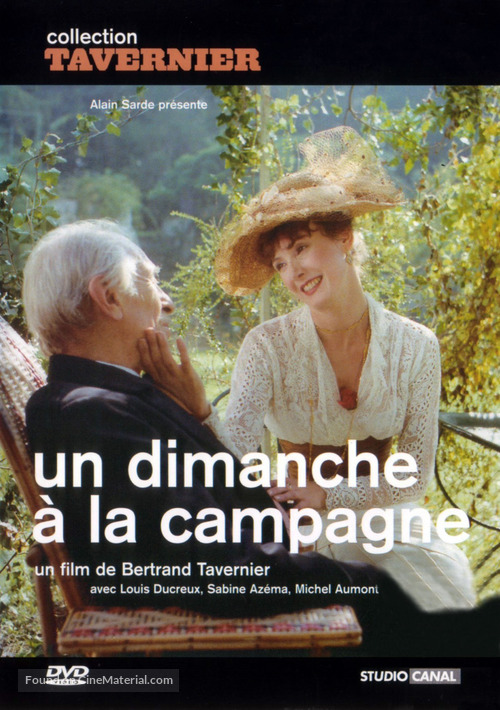 Un dimanche &agrave; la campagne - French DVD movie cover