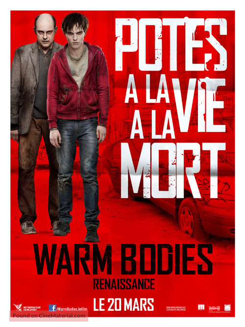 Warm Bodies - French Movie Poster