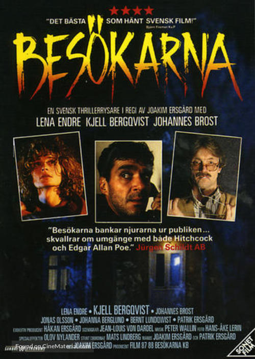 Bes&ouml;karna - Swedish DVD movie cover