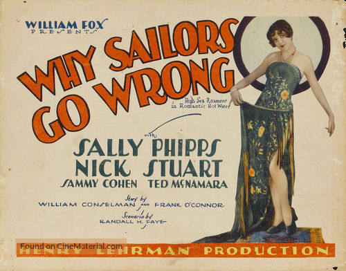 Why Sailors Go Wrong - Movie Poster
