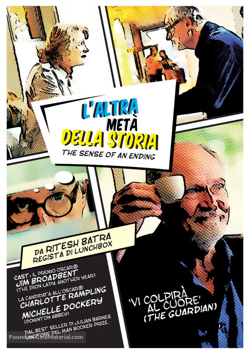 The Sense of an Ending - Italian Movie Poster