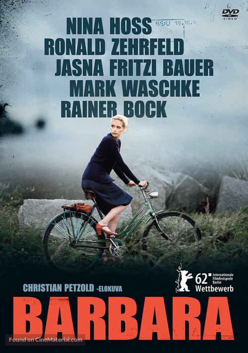 Barbara - Finnish DVD movie cover