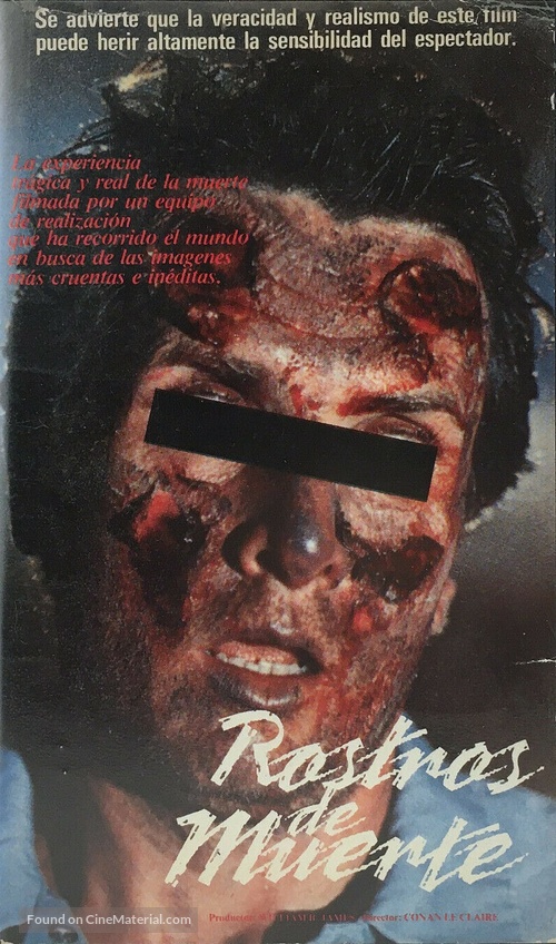 Faces Of Death - Spanish Movie Cover